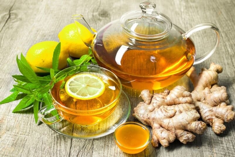 Le thé au citron et au gingembre aide à réguler le métabolisme des hommes